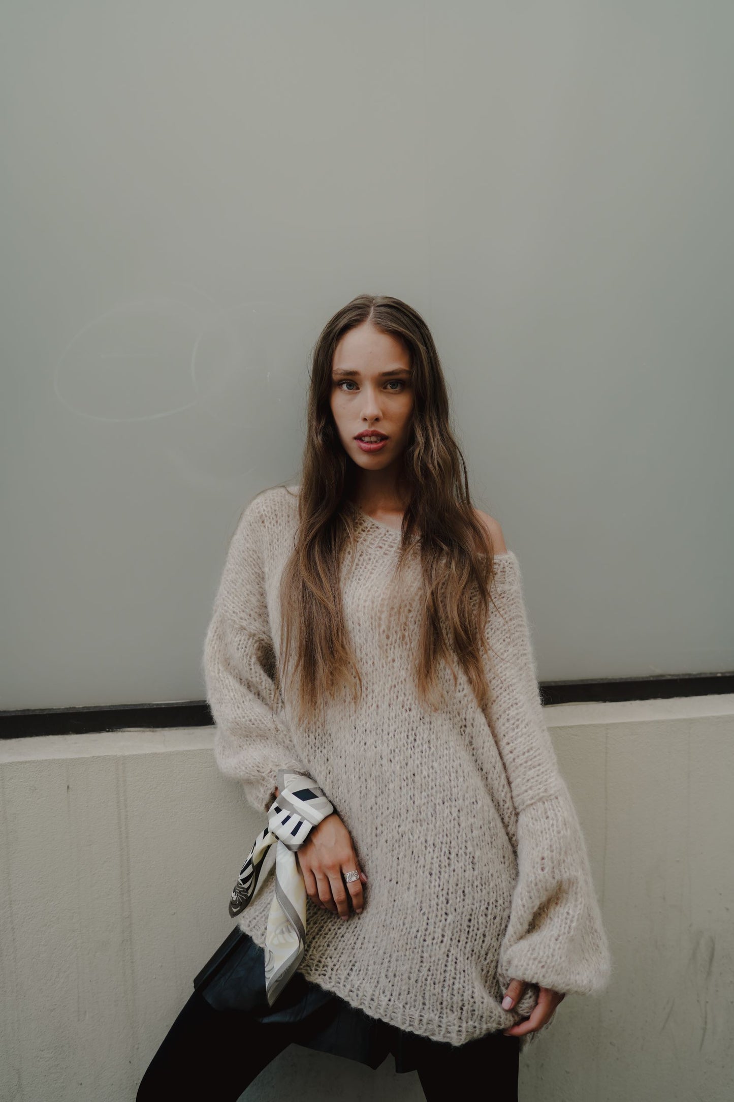 Latte Sweater in Alpaca