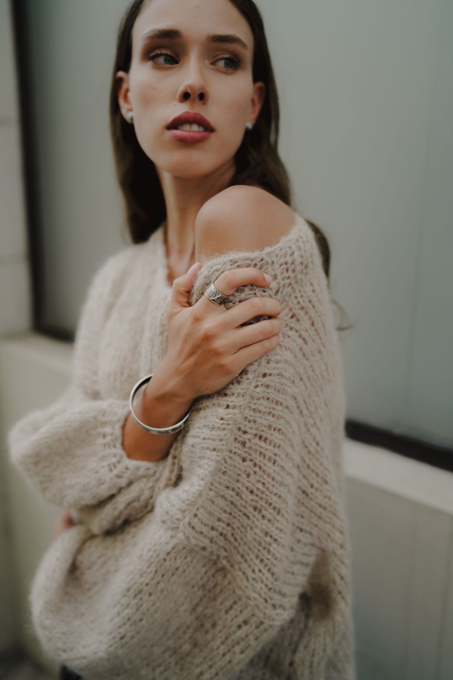 Latte Sweater in Alpaca