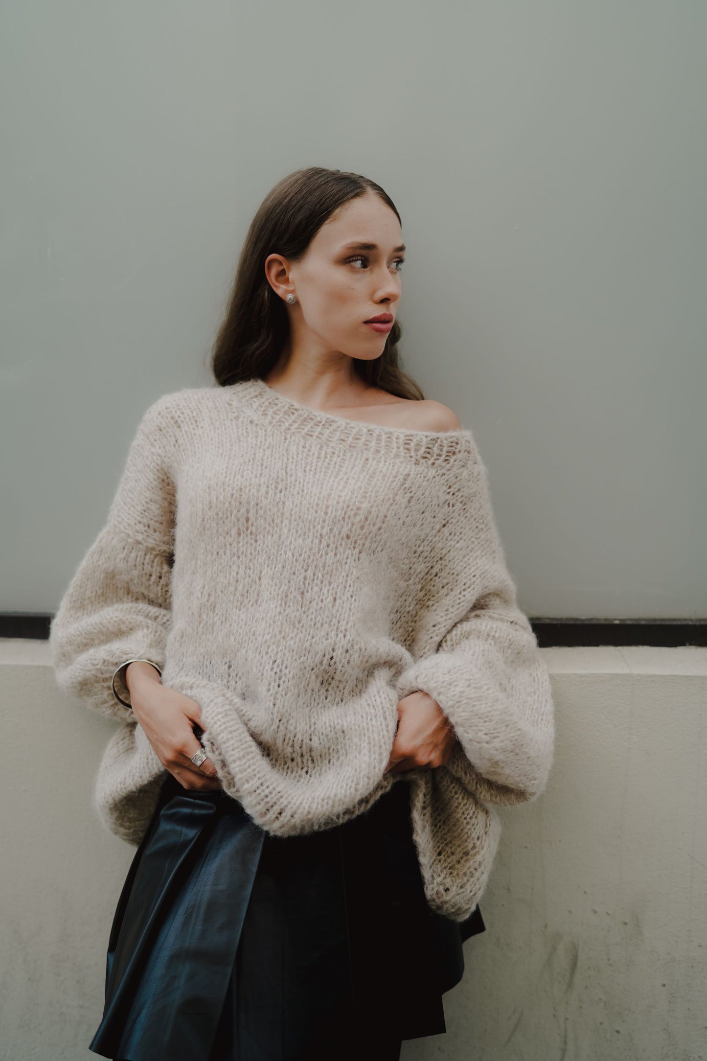 Latte Sweater in Alpaca
