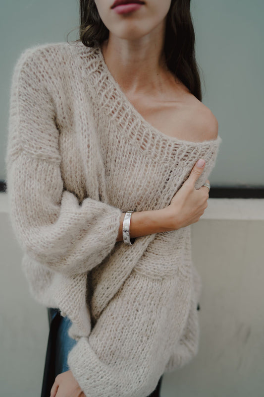 Latte Sweater in Alpaca