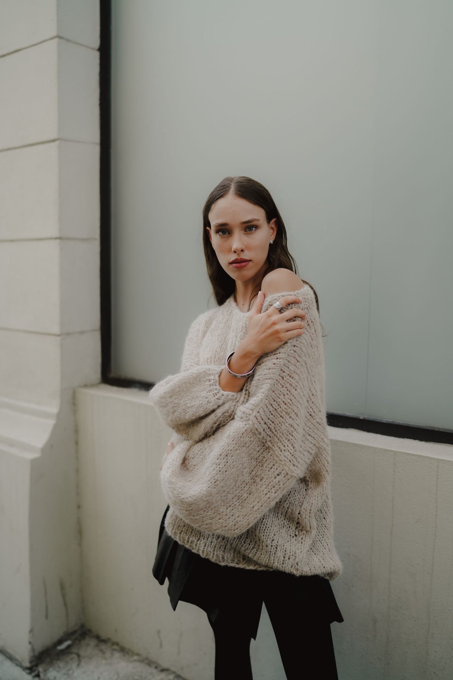 Latte Sweater in Alpaca
