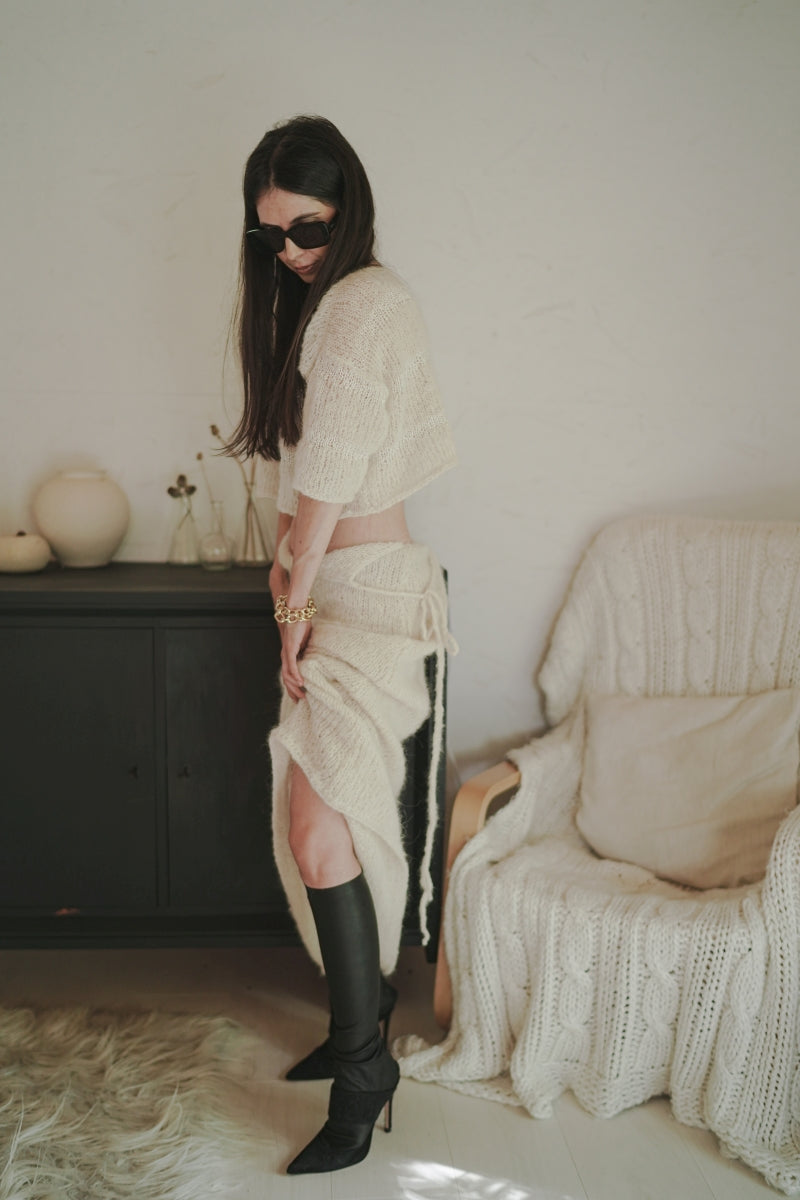 Striped Cropped Sweater
