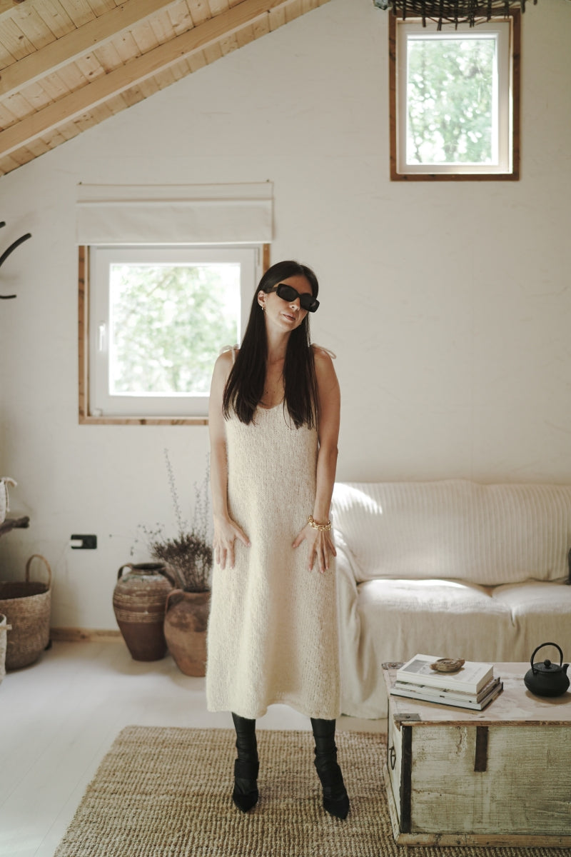 Maxi Silky Slip Dress