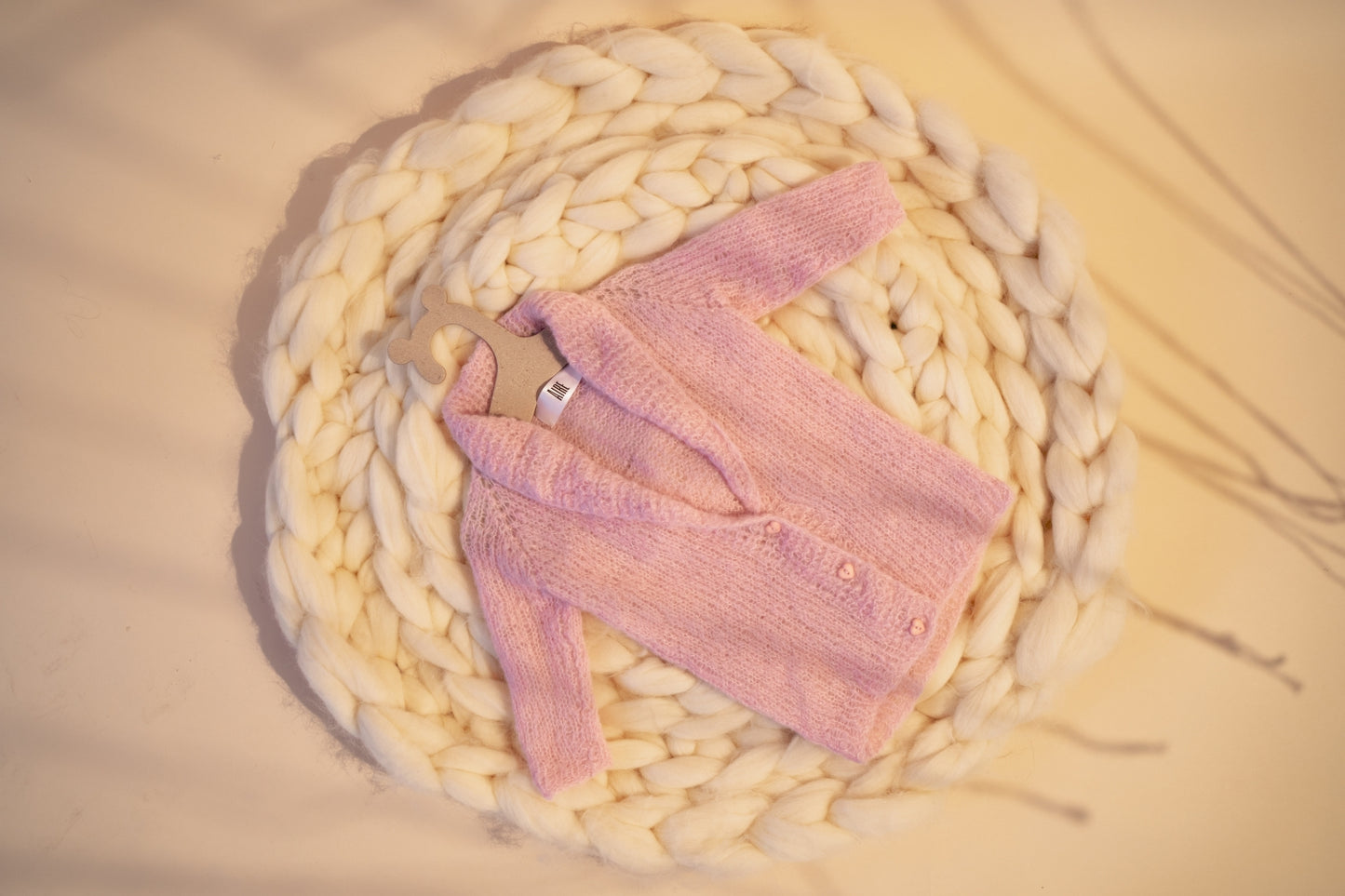 Baby Knitted Mini Hearts Cardigan