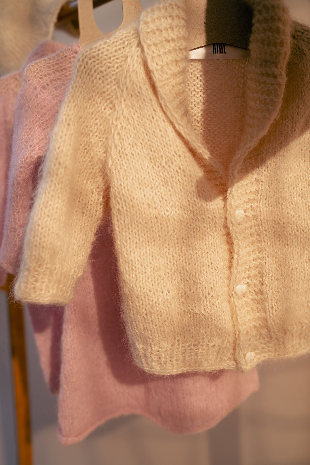 Baby Knitted Cardigan and Bucket Hat Set