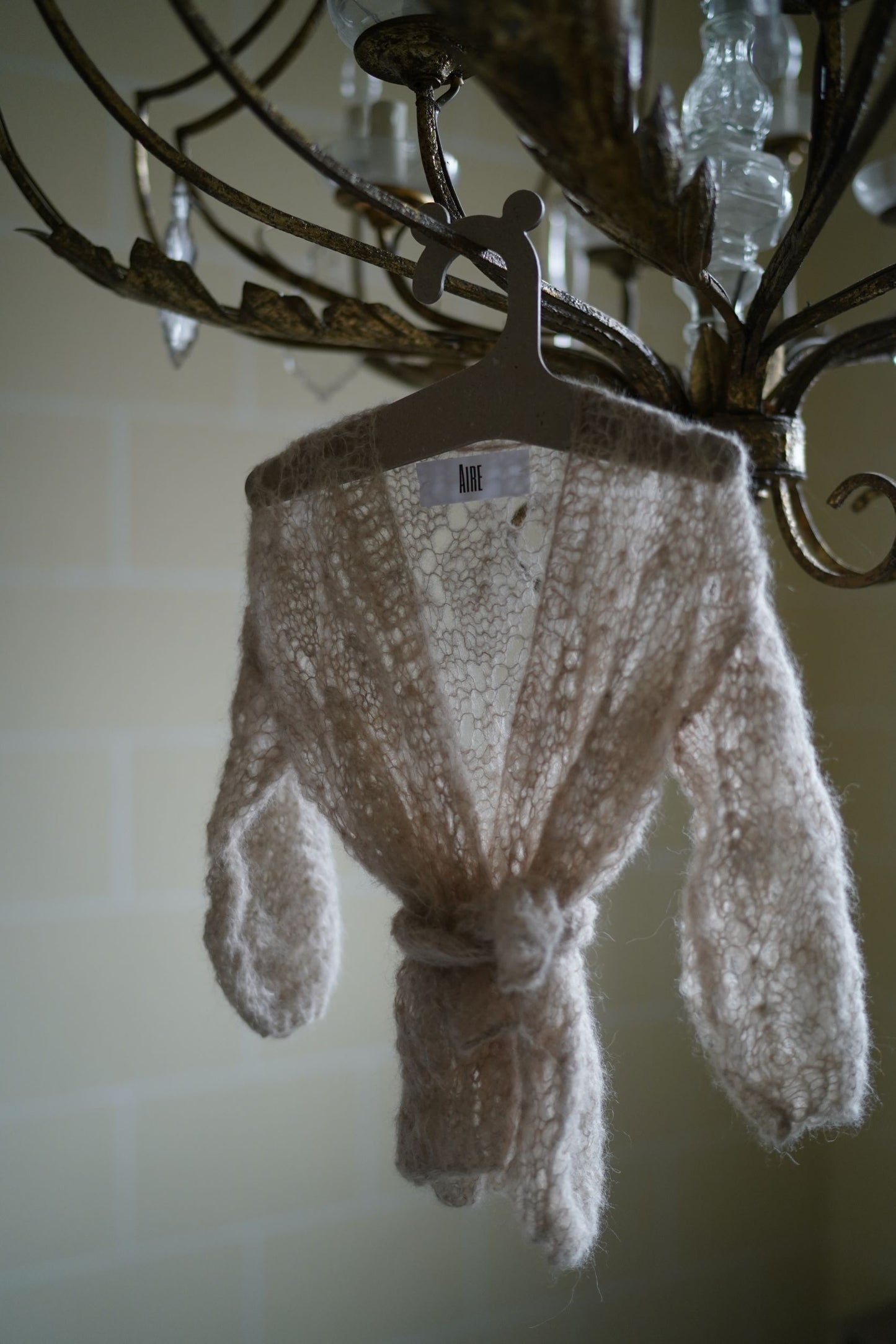 Baby Beige Loose Cardigan
