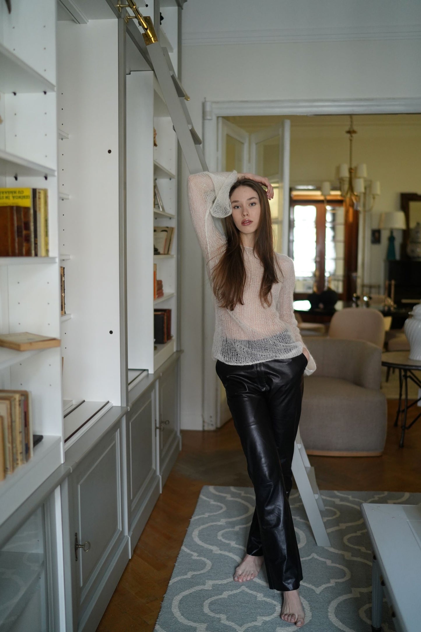 Loose Mohair Blouse