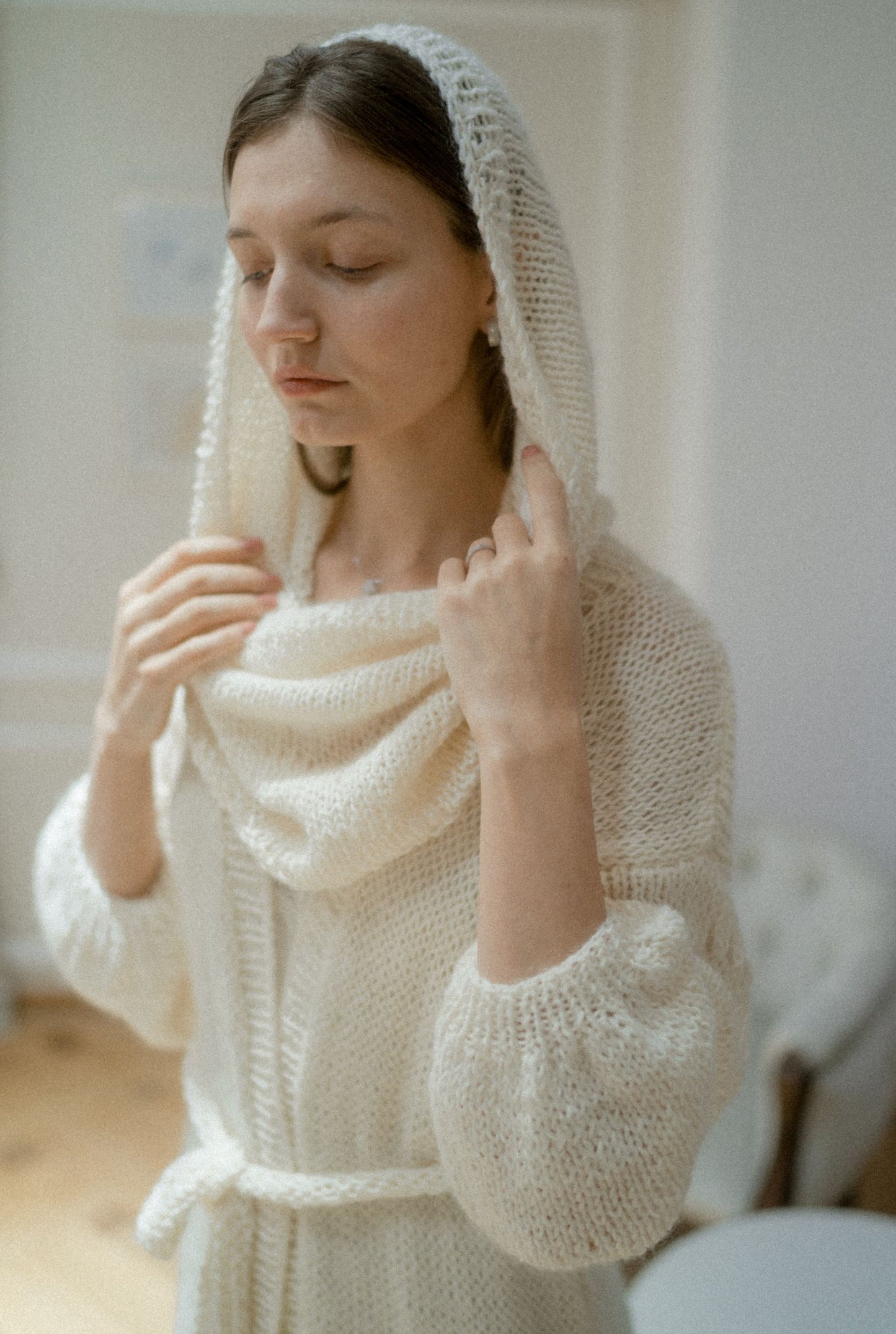 Soft white cardigan