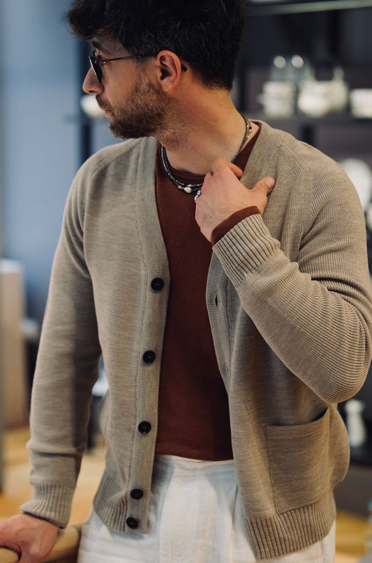 Selective Buttoned Cardigan