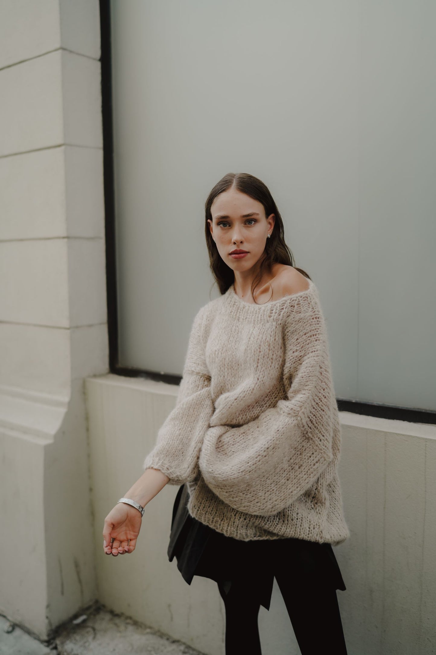 Latte Sweater in Alpaca