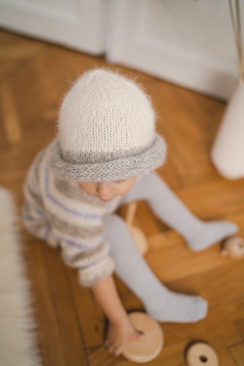 Baby Striped Long Cardigan